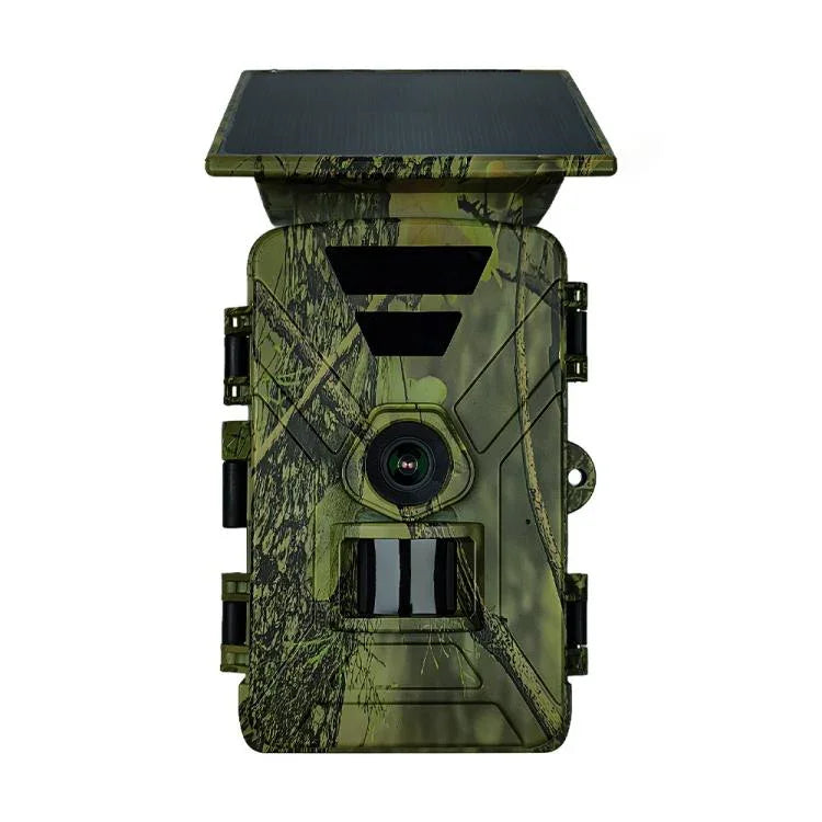 Caméra de chasse PR903G version UE 5K HD Vision nocturne infrarouge avec panneau solaire, PR903G version US