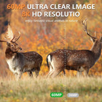Caméra de chasse PR903G version UE 5K HD Vision nocturne infrarouge avec panneau solaire, PR903G version US