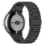 Bracelet de montre en métal à trois billes avec système de fixation rapide xDfind, compatible avec Google Pixel Watch 4/3 (45 mm) et Google Pixel Watch 4/3/2/1 (41 mm).