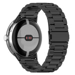 Bracelet de montre en métal à trois billes avec système de fixation rapide xDfind, compatible avec Google Pixel Watch 4/3 (45 mm) et Google Pixel Watch 4/3/2/1 (41 mm).