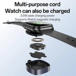 Câble de charge 2 en 1 Yesido CA136C 60 W USB-C / Type-C vers Type-C et iWatch, CA136C