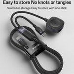 Câble de charge 2 en 1 Yesido CA136C 60 W USB-C / Type-C vers Type-C et iWatch, CA136C