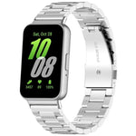xDfind Bracelet de montre en métal à trois perles, pour Samsung Galaxy Watch Ultra 47mm, pour Samsung Galaxy Watch 7 / FE / 6 / 5 / 4, pour Samsung Galaxy Fit3