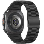 xDfind Bracelet de montre en métal à trois perles, pour Samsung Galaxy Watch Ultra 47mm, pour Samsung Galaxy Watch 7 / FE / 6 / 5 / 4, pour Samsung Galaxy Fit3