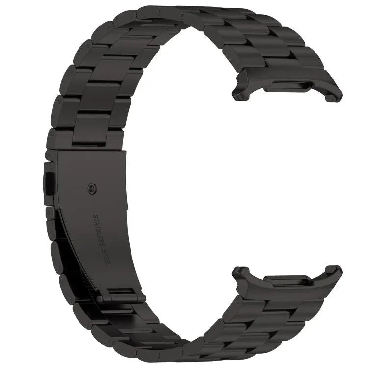 xDfind Bracelet de montre en métal à trois perles, pour Samsung Galaxy Watch Ultra 47mm, pour Samsung Galaxy Watch 7 / FE / 6 / 5 / 4, pour Samsung Galaxy Fit3