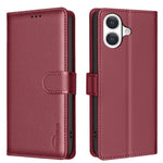 Étui de téléphone en cuir anti-vol RFID texture litchi, pour iPhone 17 Pro Max, pour iPhone 17 Pro, pour iPhone 17, pour iPhone Air