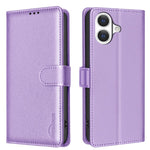 Étui de téléphone en cuir anti-vol RFID texture litchi, pour iPhone 17 Pro Max, pour iPhone 17 Pro, pour iPhone 17, pour iPhone Air