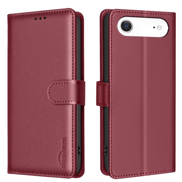 Étui de téléphone en cuir anti-vol RFID texture litchi, pour iPhone 17 Pro Max, pour iPhone 17 Pro, pour iPhone 17, pour iPhone Air