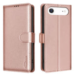 Étui de téléphone en cuir anti-vol RFID texture litchi, pour iPhone 17 Pro Max, pour iPhone 17 Pro, pour iPhone 17, pour iPhone Air