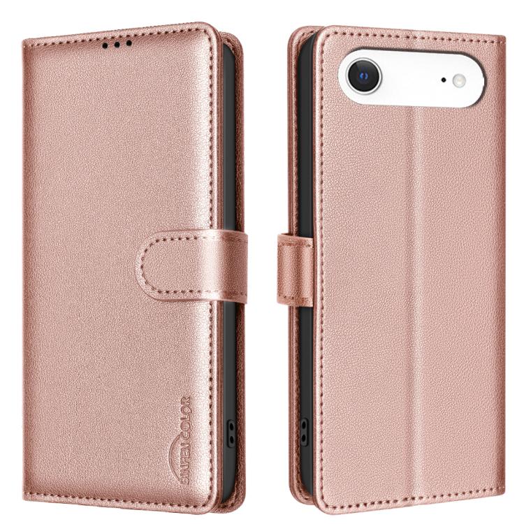 Étui de téléphone en cuir anti-vol RFID texture litchi, pour iPhone 17 Pro Max, pour iPhone 17 Pro, pour iPhone 17, pour iPhone Air