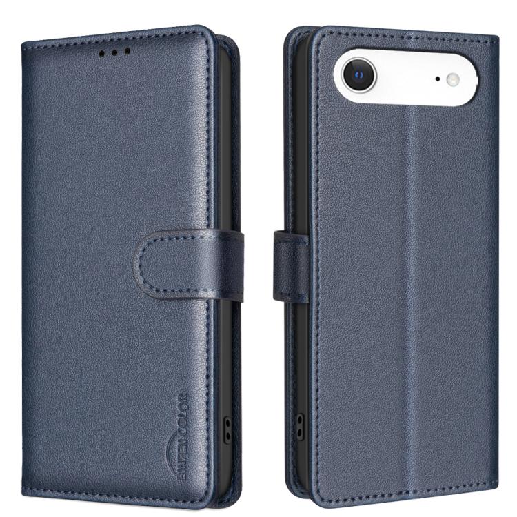 Étui de téléphone en cuir anti-vol RFID texture litchi, pour iPhone 17 Pro Max, pour iPhone 17 Pro, pour iPhone 17, pour iPhone Air