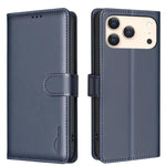 Étui de téléphone en cuir anti-vol RFID texture litchi, pour iPhone 17 Pro Max, pour iPhone 17 Pro, pour iPhone 17, pour iPhone Air
