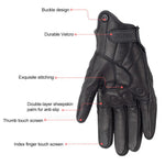 Gants de moto en peau de mouton SOMAN MG-24, gants rétro tout-terrain à écran tactile, M, L, XL, XXL