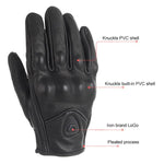 Gants de moto en peau de mouton SOMAN MG-24, gants rétro tout-terrain à écran tactile, M, L, XL, XXL