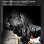 Gants de moto en peau de mouton SOMAN MG-24, gants rétro tout-terrain à écran tactile, M, L, XL, XXL