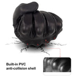 Gants de moto en peau de mouton SOMAN MG-24, gants rétro tout-terrain à écran tactile, M, L, XL, XXL