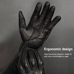 Gants de moto en peau de mouton SOMAN MG-24, gants rétro tout-terrain à écran tactile, M, L, XL, XXL
