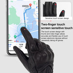 Gants de moto en peau de mouton SOMAN MG-24, gants rétro tout-terrain à écran tactile, M, L, XL, XXL