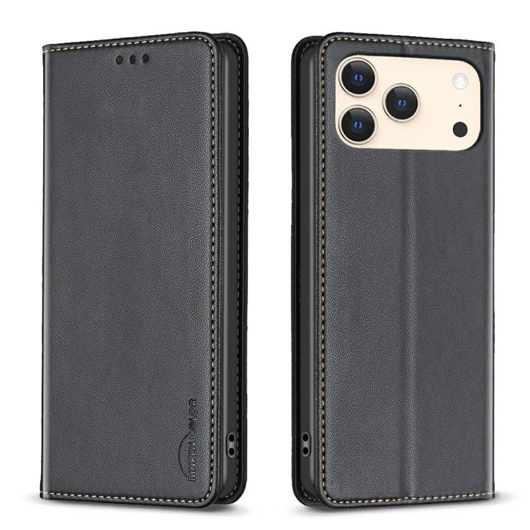 Étui de téléphone en cuir magnétique, Pour iPhone 17 Pro Max
