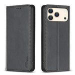 Étui de téléphone en cuir magnétique, Pour iPhone 17 Pro Max