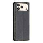 Étui de téléphone en cuir magnétique, Pour iPhone 17 Pro Max