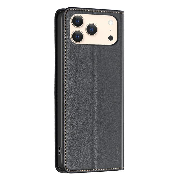 Étui de téléphone en cuir magnétique, Pour iPhone 17 Pro Max