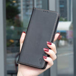 Étui de téléphone en cuir magnétique, Pour iPhone 17 Pro Max