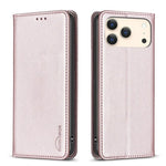 Étui de téléphone en cuir magnétique, Pour iPhone 17 Pro Max