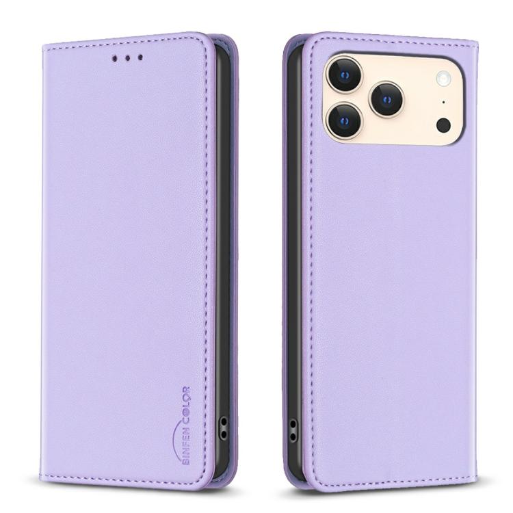 Étui de téléphone en cuir magnétique, Pour iPhone 17 Pro Max