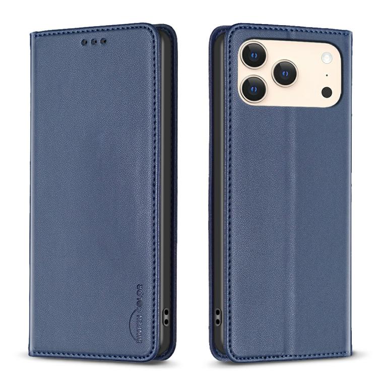 Étui de téléphone en cuir magnétique, Pour iPhone 17 Pro Max
