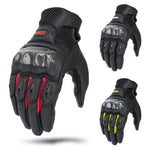 Gants de moto en peau de mouton et fibre de carbone SOMAN MG21 Gants antidérapants pour la conduite tout-terrain, M, L, XL, XXL