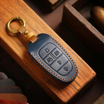 For Hyundai Staria / Sonata 7-button B124 Crazy Horse Cowhide Car Key Protection Cover, For Hyundai Staria 7-button, For Hyundai Staria / Sonata 7-button