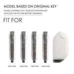 For Kia K3 / K5 2024 Hallmo Crazy Horse Cowhide Car Key Protection Cover, For Kia K3 5-button, For Kia K3 6-button, For Kia K3 7-button, For Kia K3 8-button, For Kia K3 9-button