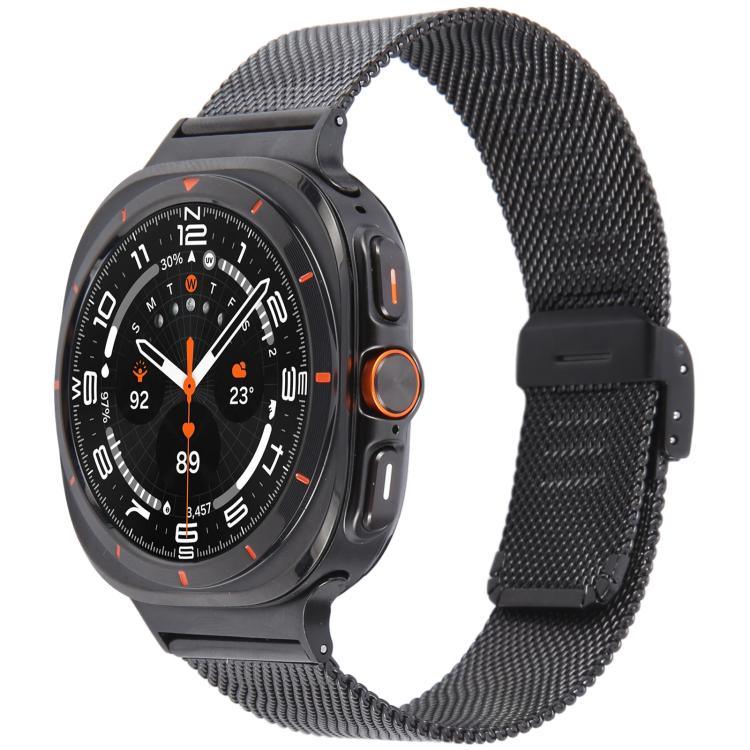xDfind Bracelet de Montre en Métal Milanais à Boucle, Pour Samsung Galaxy Watch Ultra 47mm / Ultra 2025, Pour Samsung Galaxy Watch 7 / FE / 6 / 5 / 4, Pour Samsung Galaxy Fit3