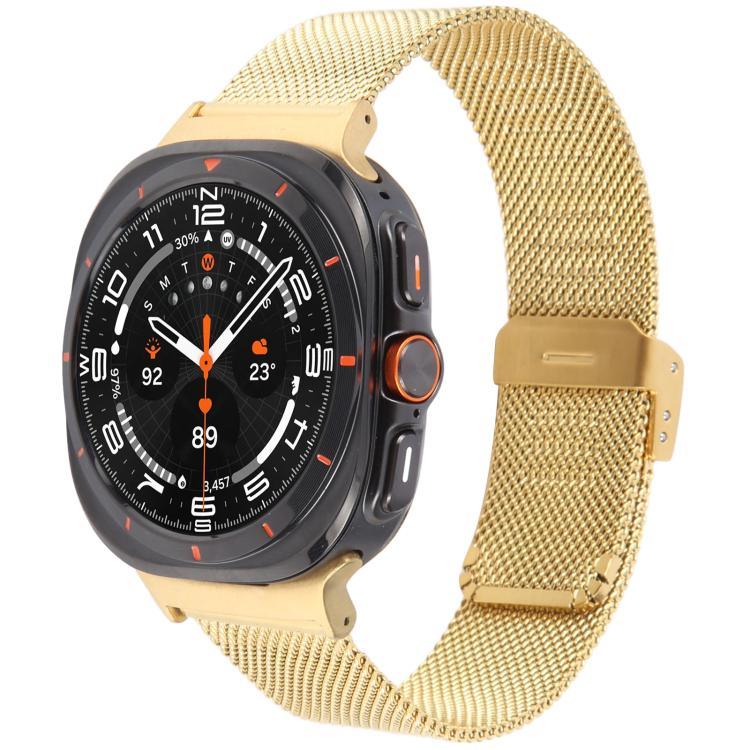 Bracelet de montre intégré milanais en métal, pour Samsung Galaxy Watch Ultra 47mm / Ultra 2025