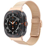 Bracelet de montre intégré milanais en métal, pour Samsung Galaxy Watch Ultra 47mm / Ultra 2025