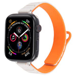 Bracelet de montre magnétique en silicone fin en forme de I, pour Apple Watch 46 mm / 49 mm / 45 mm / 44 mm, pour Apple Watch 42 mm / 41 mm / 40 mm / 38 mm