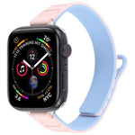 Bracelet de montre magnétique en silicone fin en forme de I, pour Apple Watch 46 mm / 49 mm / 45 mm / 44 mm, pour Apple Watch 42 mm / 41 mm / 40 mm / 38 mm