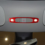 For Tesla Model 3 2017-2022 / Y 2020-2024 Carbon Fiber Car Front Reading Light Panel Decorative Sticker, For Tesla Model 3 2017-2022 / Y 2020-2024 Car Front Reading Light Panel