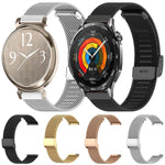 xDfind Buckle Metal Mesh Watch Band, 12mm, 18mm, For Garmin Lily 2 14mm, 20mm, 22mm