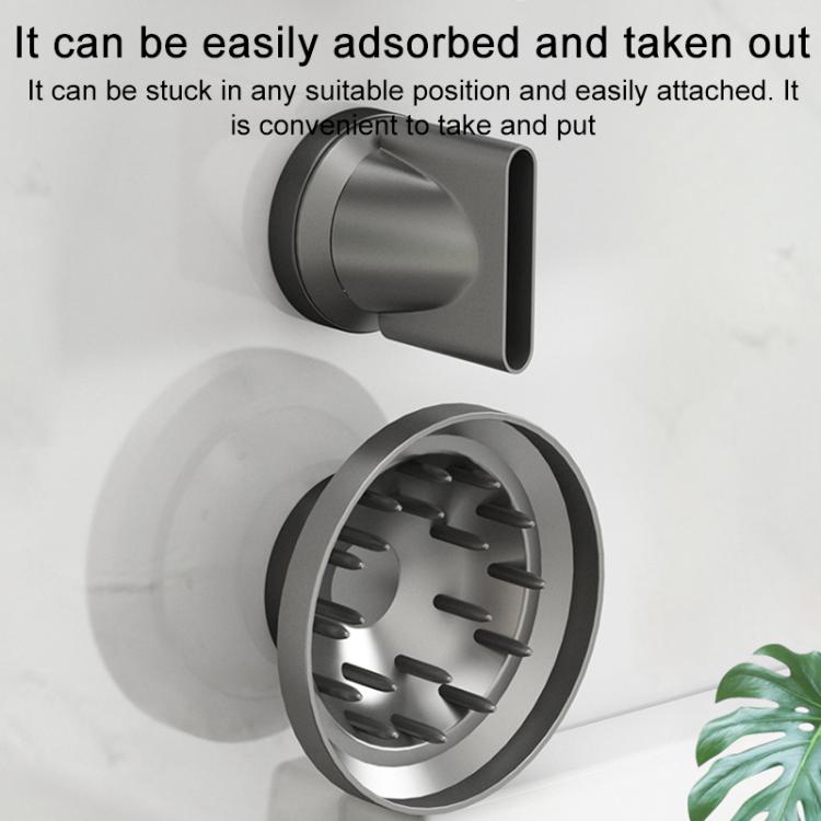 Support de buse à air en aluminium pour sèche-cheveux Dyson / Laifen