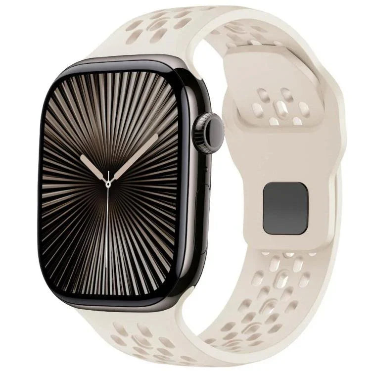 Bracelet de montre en silicone xDfind Mesh à boucle inversée, compatible avec Apple Watch 46 mm / 49 mm / 45 mm / 44 mm et Apple Watch 42 mm / 41 mm / 40 mm / 38 mm