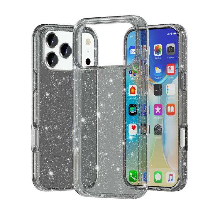 Coque de téléphone anti-choc pailletée Terminator, Pour iPhone 17 Pro Max, Pour iPhone 17 Pro, Pour iPhone 17, Pour iPhone Air