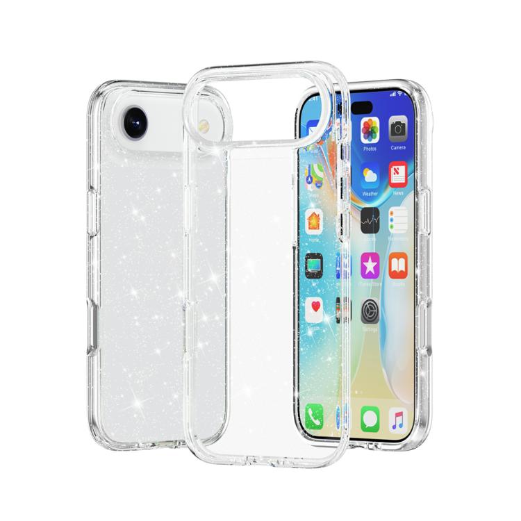 Coque de téléphone anti-choc pailletée Terminator, Pour iPhone 17 Pro Max, Pour iPhone 17 Pro, Pour iPhone 17, Pour iPhone Air