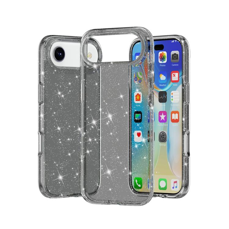 Coque de téléphone anti-choc pailletée Terminator, Pour iPhone 17 Pro Max, Pour iPhone 17 Pro, Pour iPhone 17, Pour iPhone Air