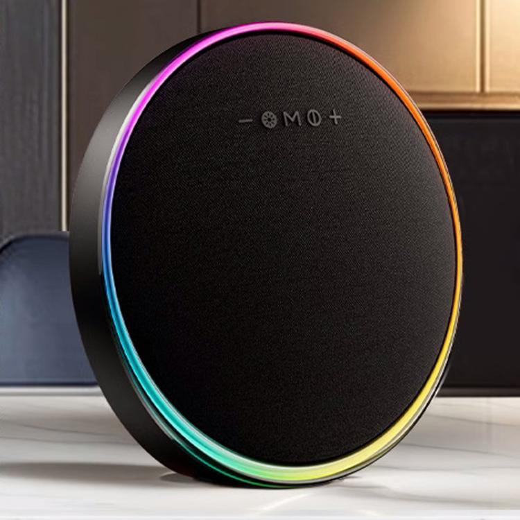 Enceinte BT LP19 avec son HI-FI et lumière RGB système home cinéma lecteur de musique