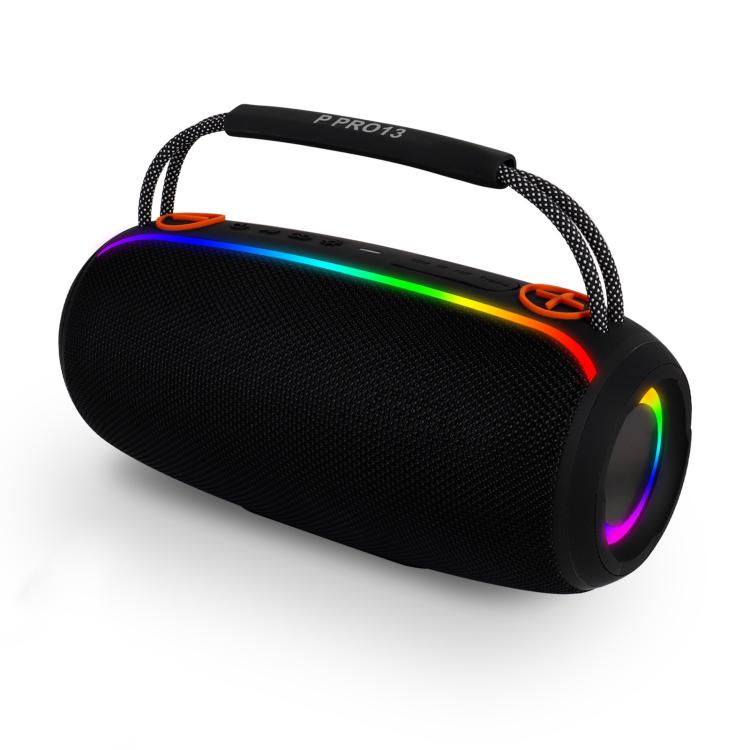 Enceintes sans fil portables PRO13 20W extérieures IPX5 barre de son stéréo caisson de basses RGB