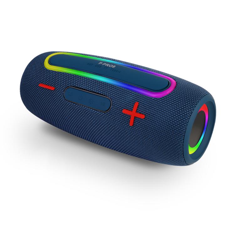 Enceintes sans fil portables PRO9 20W extérieures IPX6 RGB barre de son stéréo caisson de basses
