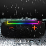 Enceintes sans fil portables PRO9 20W extérieures IPX6 RGB barre de son stéréo caisson de basses
