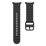 Bracelet de montre en silicone cousu à grain ondulé xDfind pour Samsung Galaxy Watch8 Classic 46 mm / Watch8 44 mm / 40 mm, taille L
